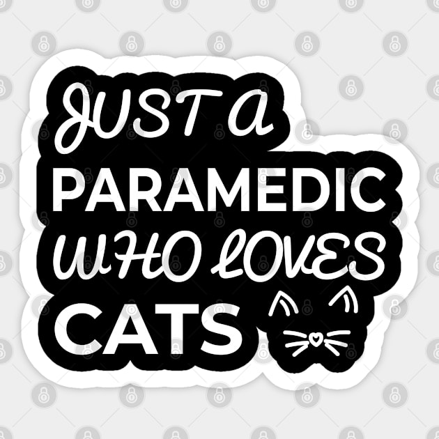 Paramedic Sticker by Elhisodesigns